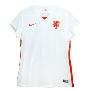 NEW Women's Small NIKE Netherlands National Team Away Jersey Top White 640866